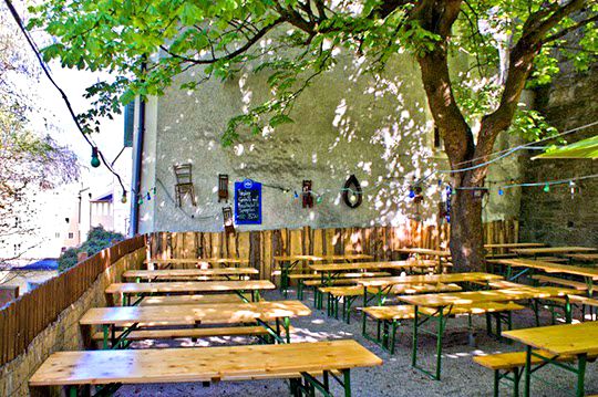 Pauli Stubm Biergarten Salzburg