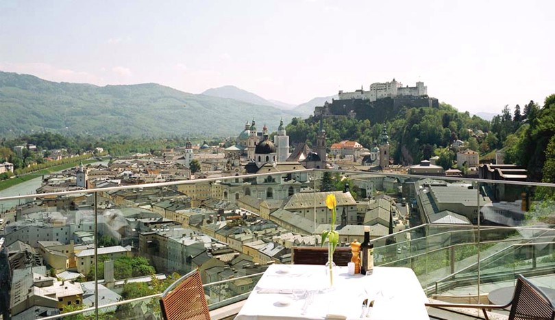 Fein essen im Gastgarten