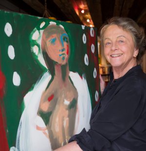 Kunst im Atelier von Lotte Ranf,