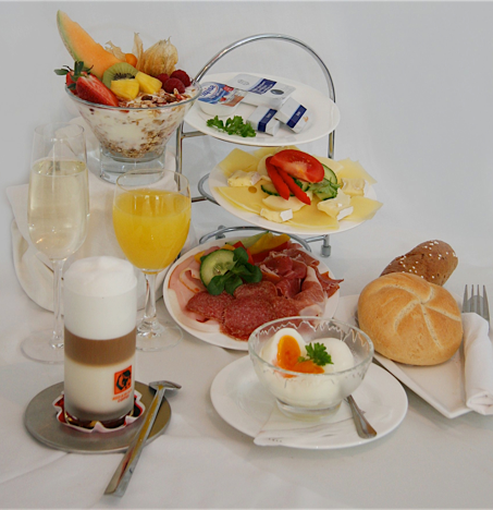 Spät frühstücken in Salzburg: Café Konditorei Melanie