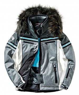 chicke Retro-Skijacke für auf- und neben der Piste