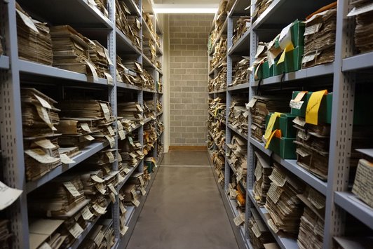 Tage der Archive: Dokumente im gekühlten Speicher des Archivs der Erzdiözese Salzburg.  | © Wissensstadt Salzburg