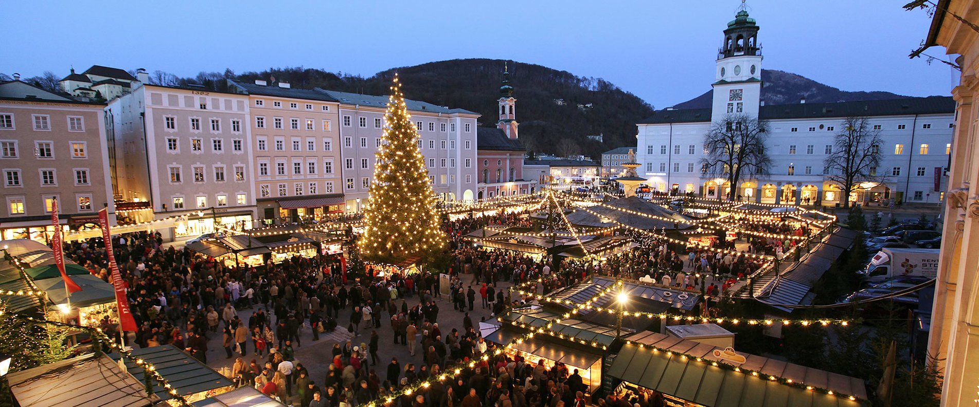 Adventmärkte und Weihnachtsmärkte in der Altstadt Salzburg