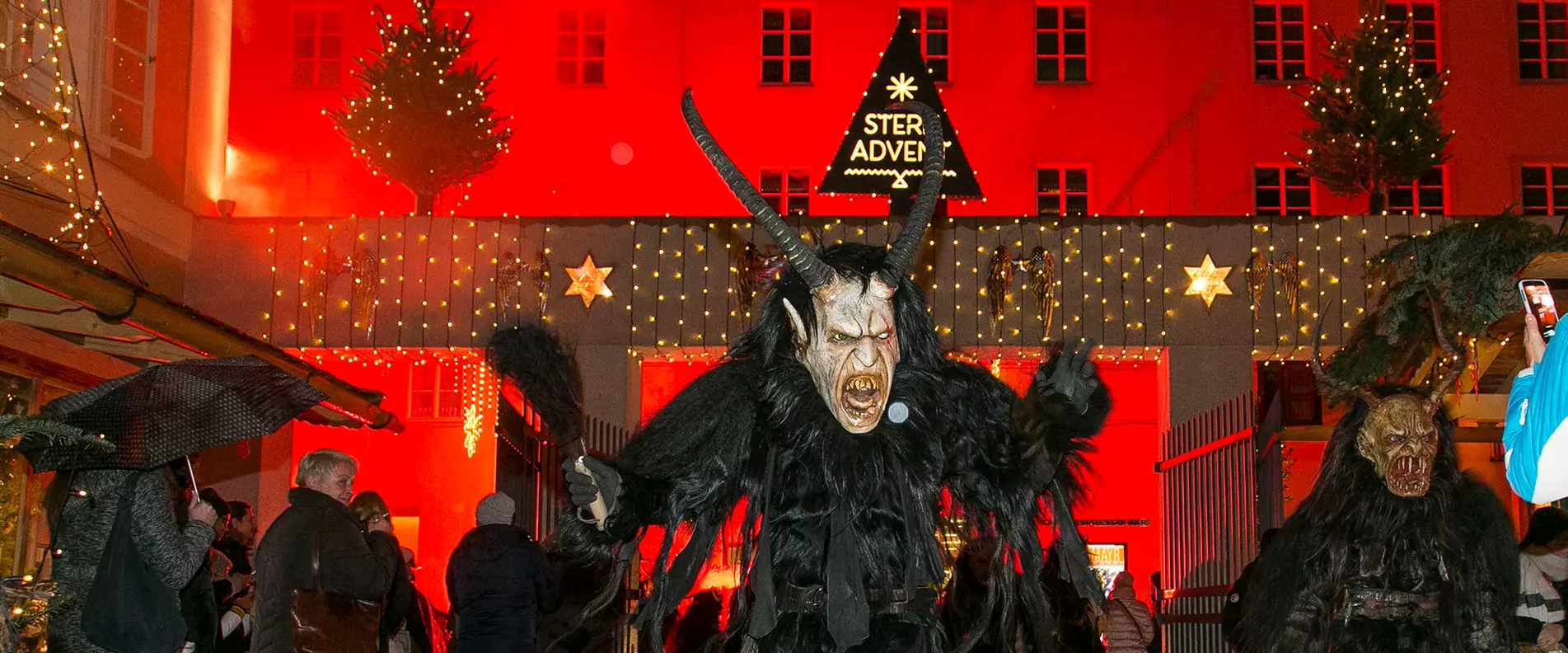 Lauf der Untersberg Krampusse 06.12.2024 Tourismusverband Salzburger